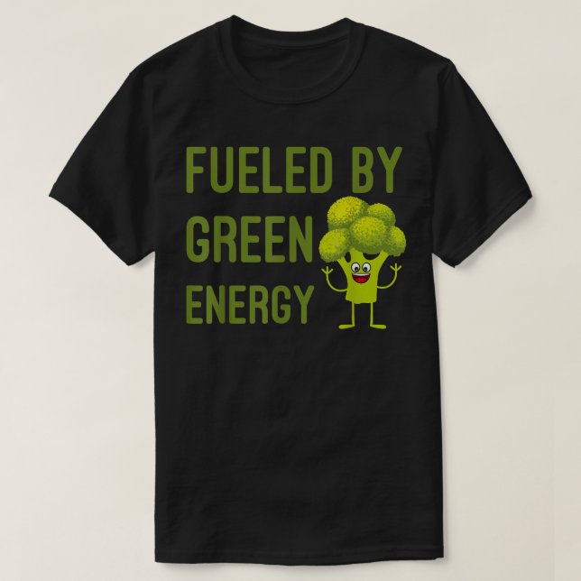Camiseta Vegetarianos Vegetarianos Alimentados Por La Energ (Diseño del anverso)