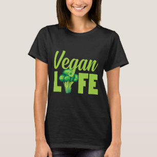 Camiseta Vegetarianos Vegetarios Saludables Dieta Broccoli 