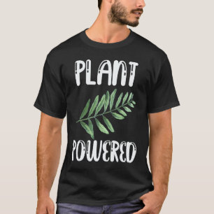 Camiseta Vegetarianos y veganos con poder de planta de impr
