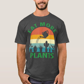 Camiseta Vegetarien Vegetarien Planta de Jardinería Cactus 