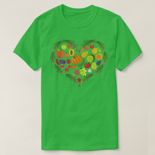Camiseta Vegetarismo vegetal vegetariano Veganismos vegetar (Diseño del anverso)