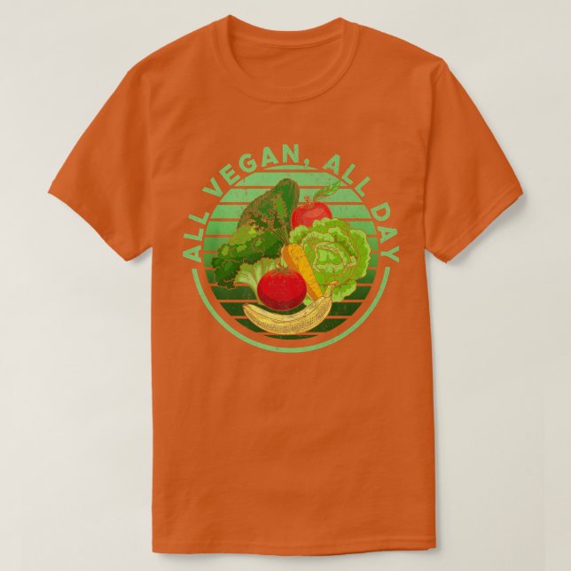 Camiseta Vegetarismo vegetal vegetariano Veganismos vegetar (Diseño del anverso)