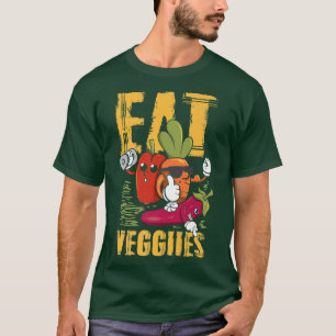 Camiseta Vegetarismo Vegetariano Vegetariano