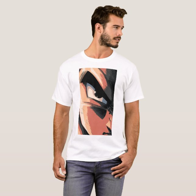 Camiseta Vegeta's Eye of Determination - Fierce Saiyan Clos (Anverso completo)