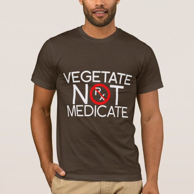 Camiseta VEGETATE (para hombre) (Anverso)