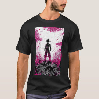 Camiseta Vegeto Ultra Ego Epic Silhouette Graphic T-Shirt