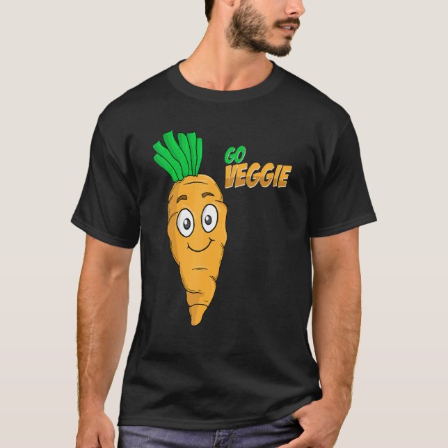 Camiseta Veggie Be Happy (Anverso)