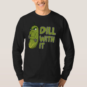 Camiseta Veggie Cucumber Dill Con Ella Vegetable Pickle