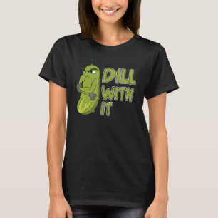 Camiseta Veggie Cucumber Dill Con Ella Vegetable Pickle