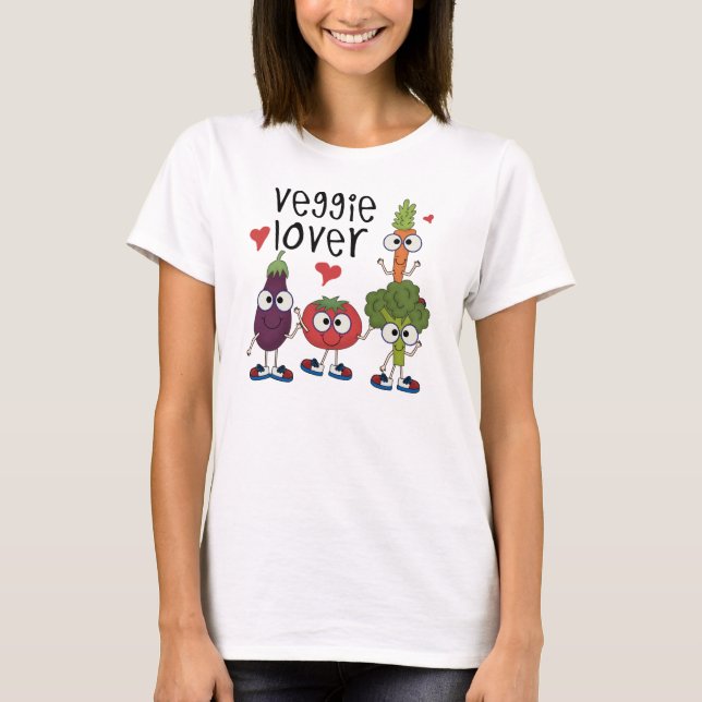 Camiseta Veggie Lover (Anverso)