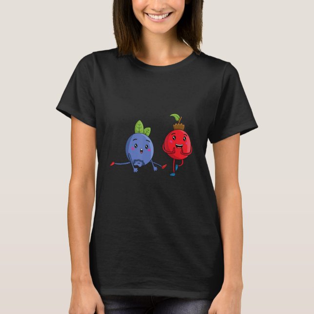 Camiseta Veggie Power Berries Strength Vegan Protein Vegan (Anverso)