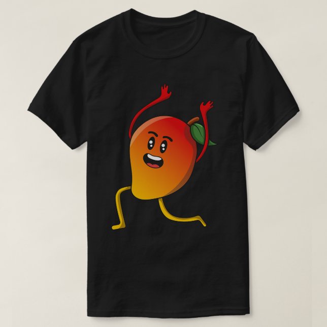 Camiseta Veggie power mangos mango mango lassi mango divert (Diseño del anverso)