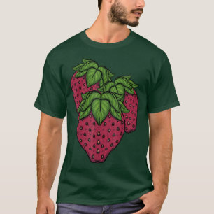 Camiseta Veggie Vegetables Vegetarian Strawberries Fr