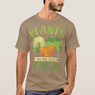 Camiseta Veggies Plant Based Plants Are The Best Medicine V