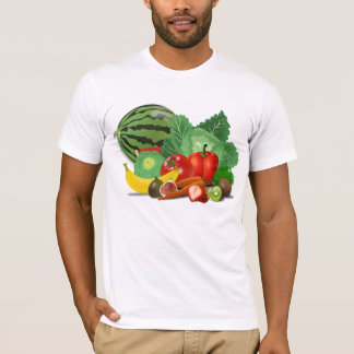 Camiseta Veggies y frutas