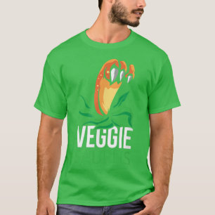 Camiseta Veggiesauro Orgulloso Vegetariano Dinosaurio