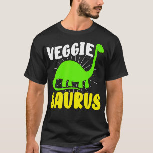 Camiseta Veggiesaurus Dino Amantes de la planta vegetariana