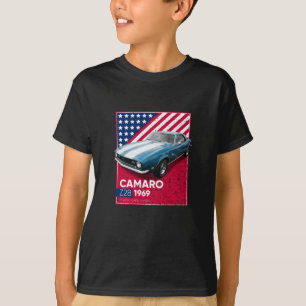 Camiseta Vehículo clásico Z28 1969