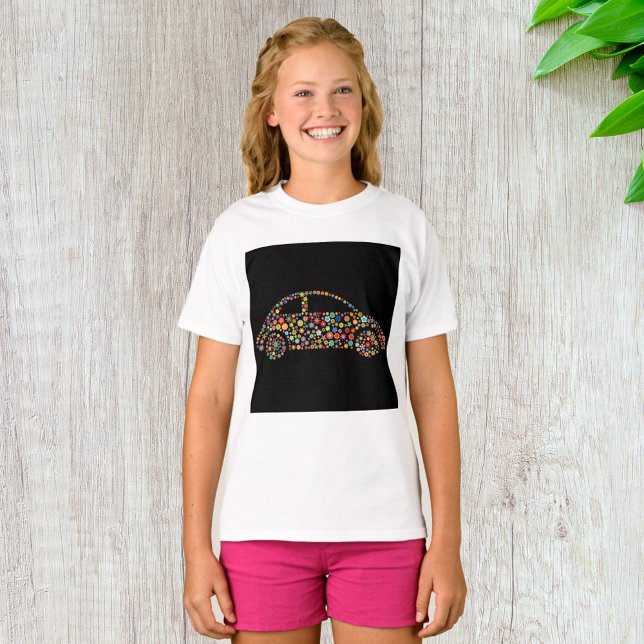 Camiseta Vehículo de alimentación de flor de coche floral (Subido por el creador)