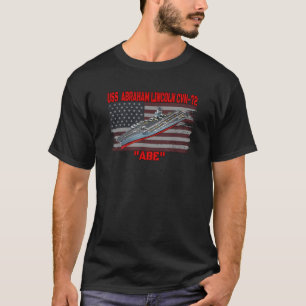Camiseta Vehículo de aviación para veteranos USS Abraham Li