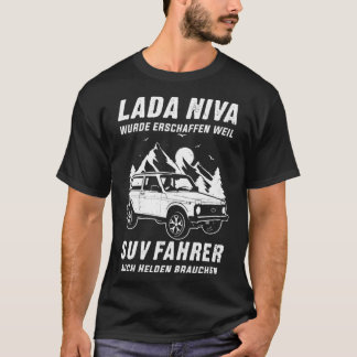 Camiseta Vehículo de carretera Lada Niva 4x4 en Rusia