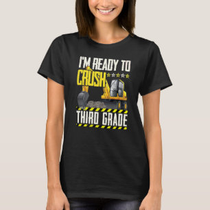 Camiseta Vehículo De Construcción De Tractores Listo Para A