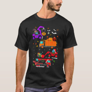 Camiseta Vehículo de construcción Hallothanksmas Crane Truc