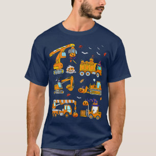 Camiseta Vehículo de construcción para niños Crane Crane Ha