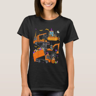Camiseta Vehículo de construcción para niños Crane Crane Ha