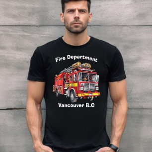 Camiseta Vehículo de emergencia diurno en espera