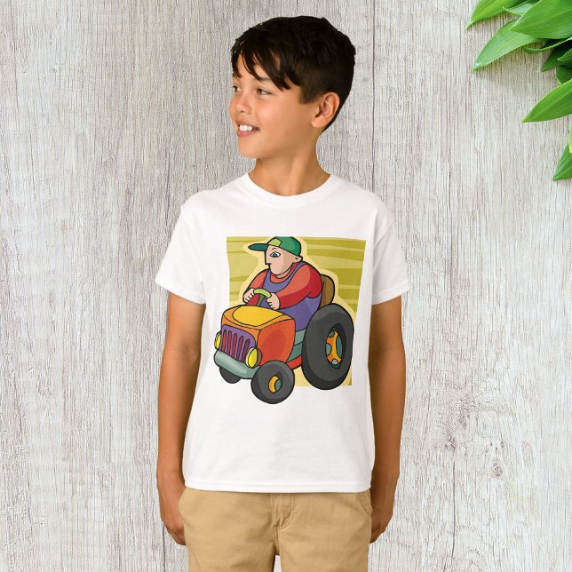 Camiseta Vehículo de granja de tractores de conducción para (Subido por el creador)