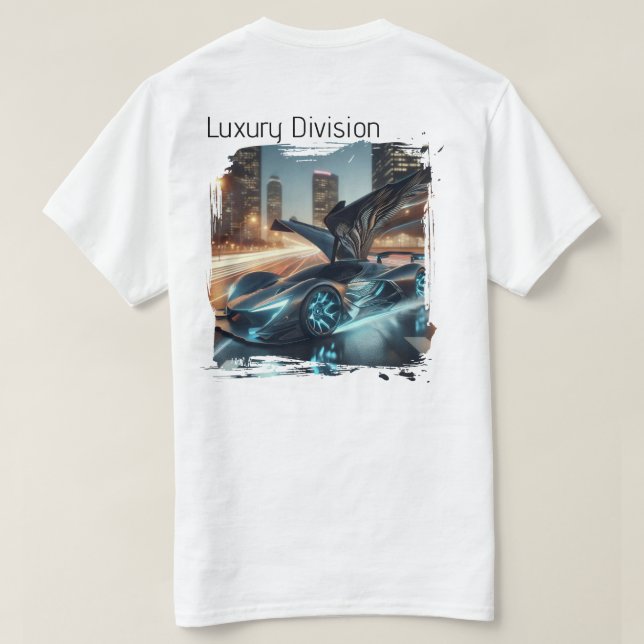 Camiseta Vehículo de la División de Lujo Raptor de Derrape  (Reverso del diseño)