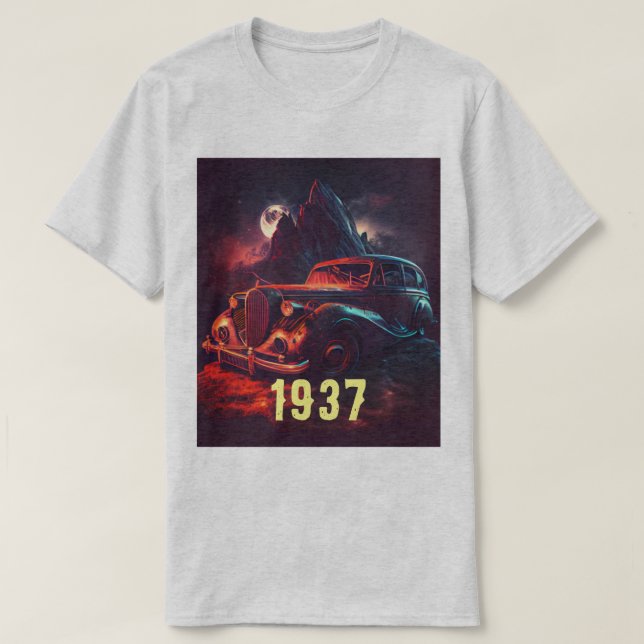 CAMISETA VEHÍCULO DE MEDIANOCHE 1937 (Diseño del anverso)