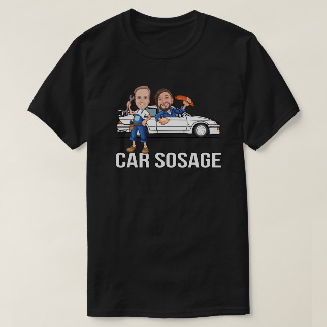 Camiseta Vehículo de sosage sos age 1e1 fs (Diseño del anverso)