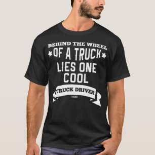 Camiseta Vehículo de transporte de camiones controlador de