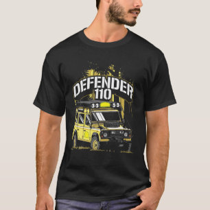 Camiseta Vehículo de viaje Defender Off Road Roof Tent Tee