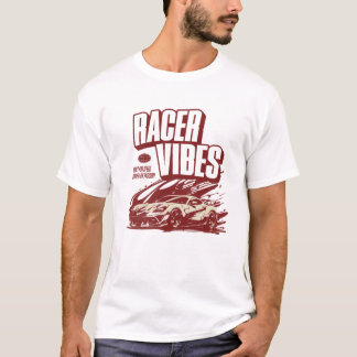 Camiseta Vehículo deportivo "Racer Vibes" Vintage