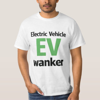 Camiseta Vehículo Eléctrico VE Fanfarrón Divertida Broma An