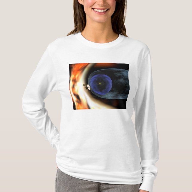 Camiseta Vehículo espacial Voyager 2 (Anverso)