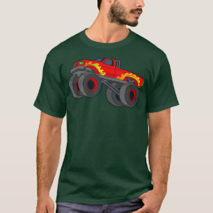Camiseta Vehículo gigante de monstruos para niños Show Car