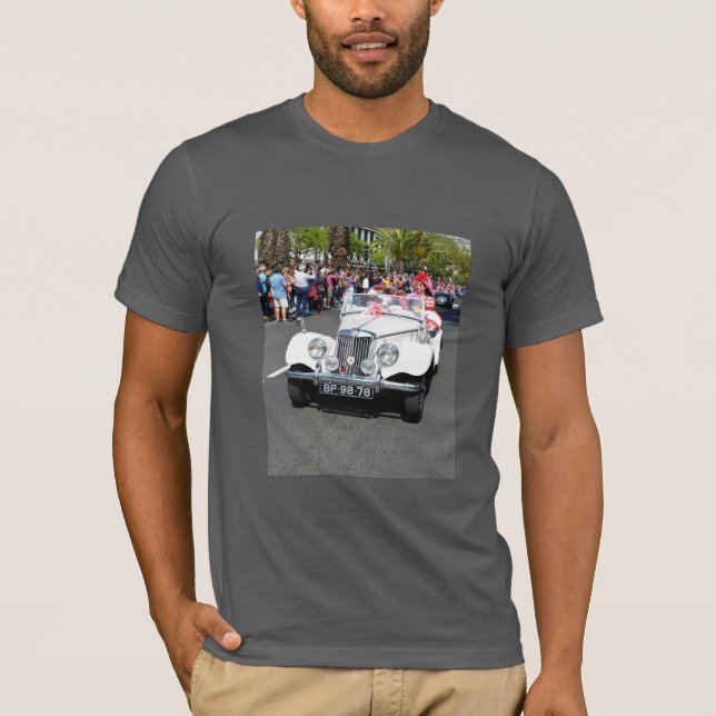 Camiseta Vehículo MG en Madeira (Anverso)