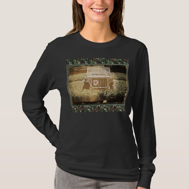 Camiseta Vehículo militar (Anverso)