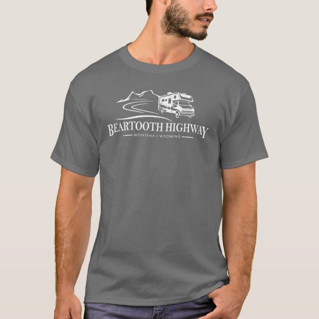 Camiseta Vehículo recreativo Beartooth Highway (Anverso)
