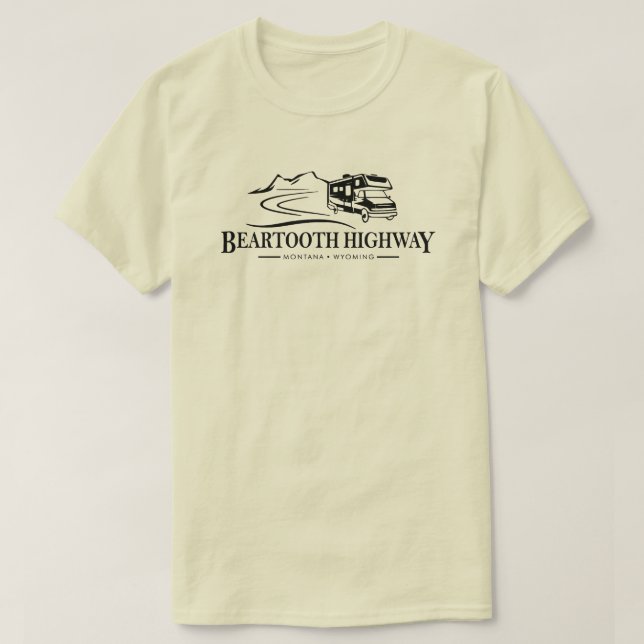 Camiseta Vehículo recreativo Beartooth Highway (Diseño del anverso)