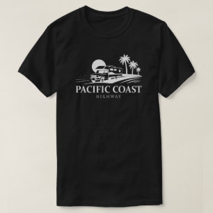 Camiseta Vehículo recreativo de la autopista de la costa de