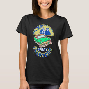 Camiseta vehículo Sprayer pintor de coches Spray Everyday A