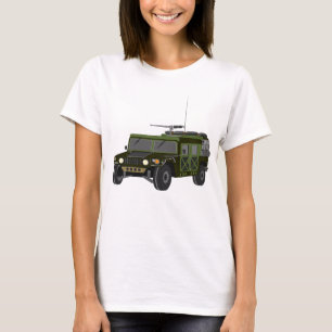 Camiseta Vehículo táctico todoterreno Humvee militar