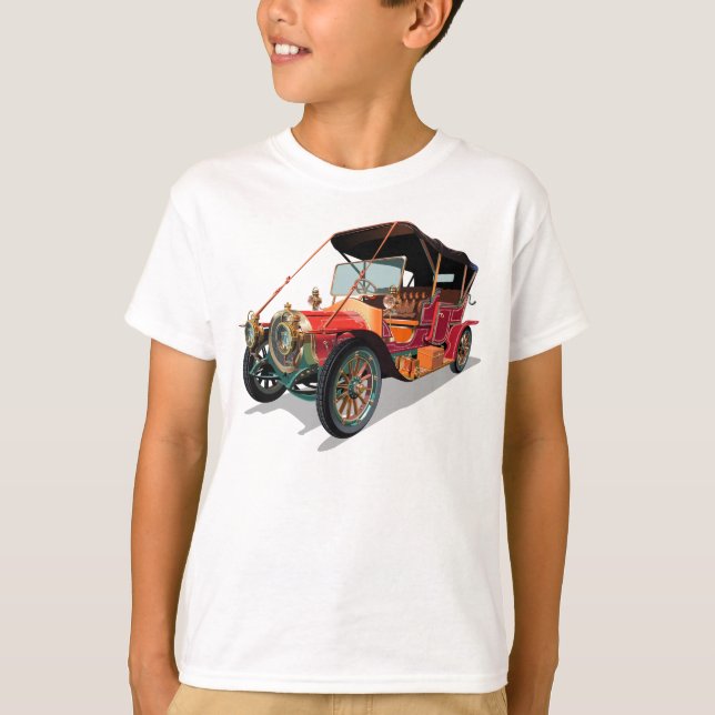 Camiseta Vehículo vintage (Anverso)