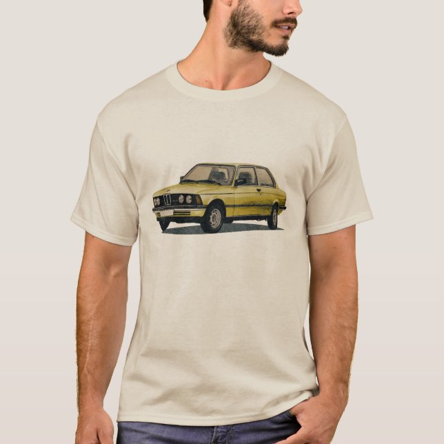Camiseta Vehículo Vintage BMW (Anverso)