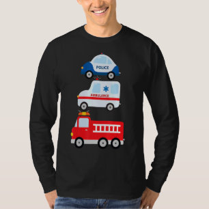 Camiseta Vehículos de emergencia - ambulancia de automóvile